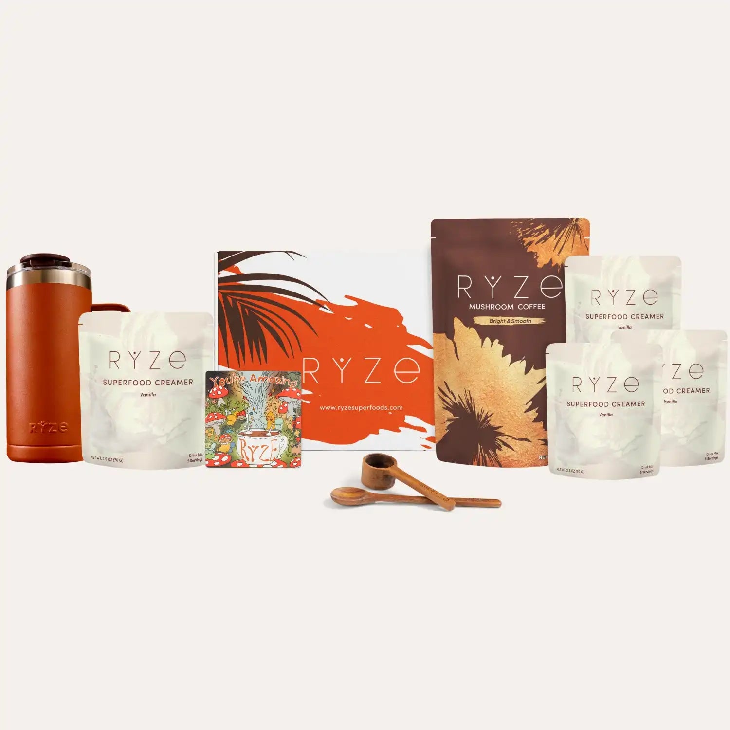 Ultimate RYZE Vanilla Latte Bundle (Vanilla Creamer + Coffee) - Fresh Morning Cup