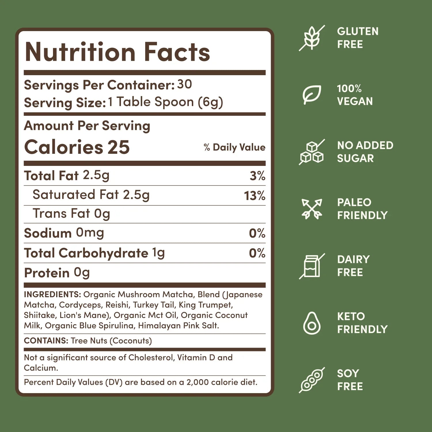 Mushroom Matcha (30 Servings) - Better Morning Cup