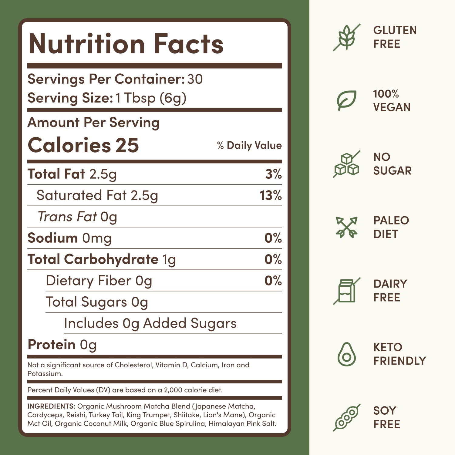 Mushroom Matcha Starter Kit (60 Servings) - Coffee Made Simple