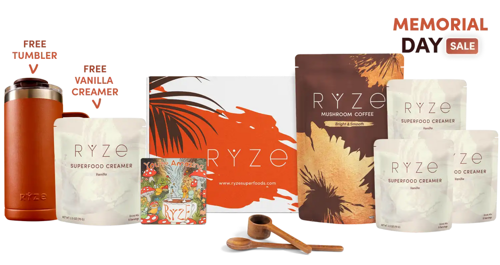 Ultimate RYZE Vanilla Latte Bundle (Vanilla Creamer + Coffee) - Fresh Morning Cup